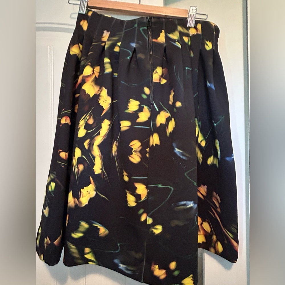 Pink Tartan scuba/neoprene skirt